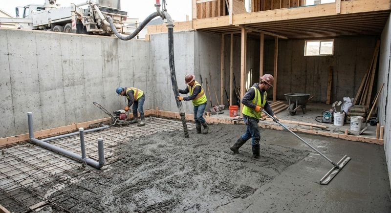 Basement Concrete Installation in Eustis, FL
