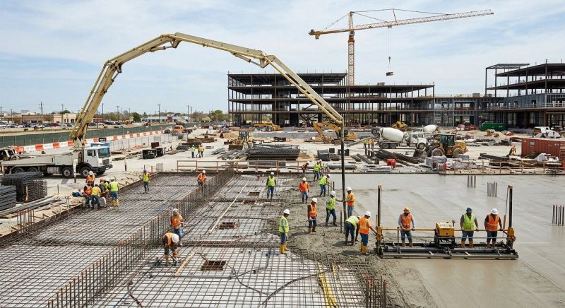 Commercial Slab Construction in Orange County, FL