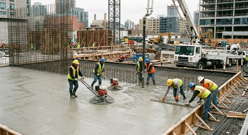 Commercial Slab Construction in Seminole County, FL