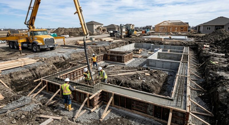 Concrete Foundation Installation in Orange County, FL