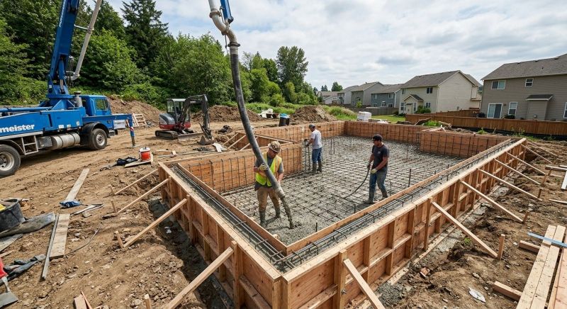 Concrete Foundation Installation in Winter Garden, FL