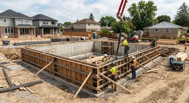 Foundation Construction in Howey In The Hills, FL
