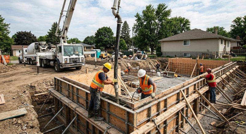 Foundation Wall Pouring in Casselberry, FL