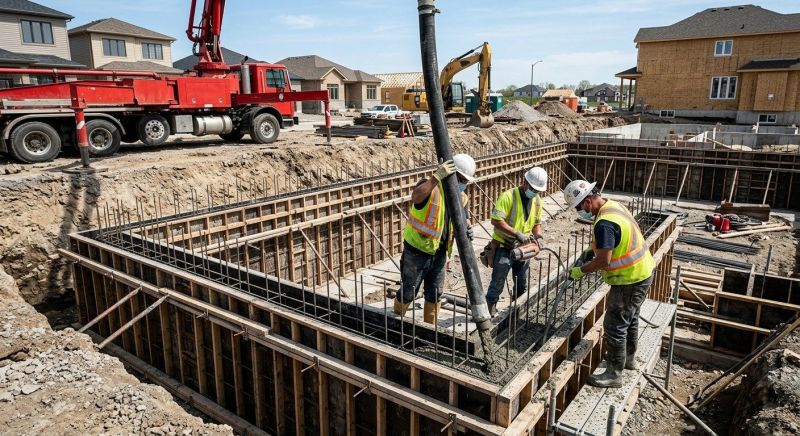 Foundation Wall Pouring in Groveland, FL
