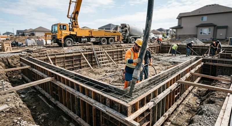 Foundation Wall Pouring in Apopka, FL